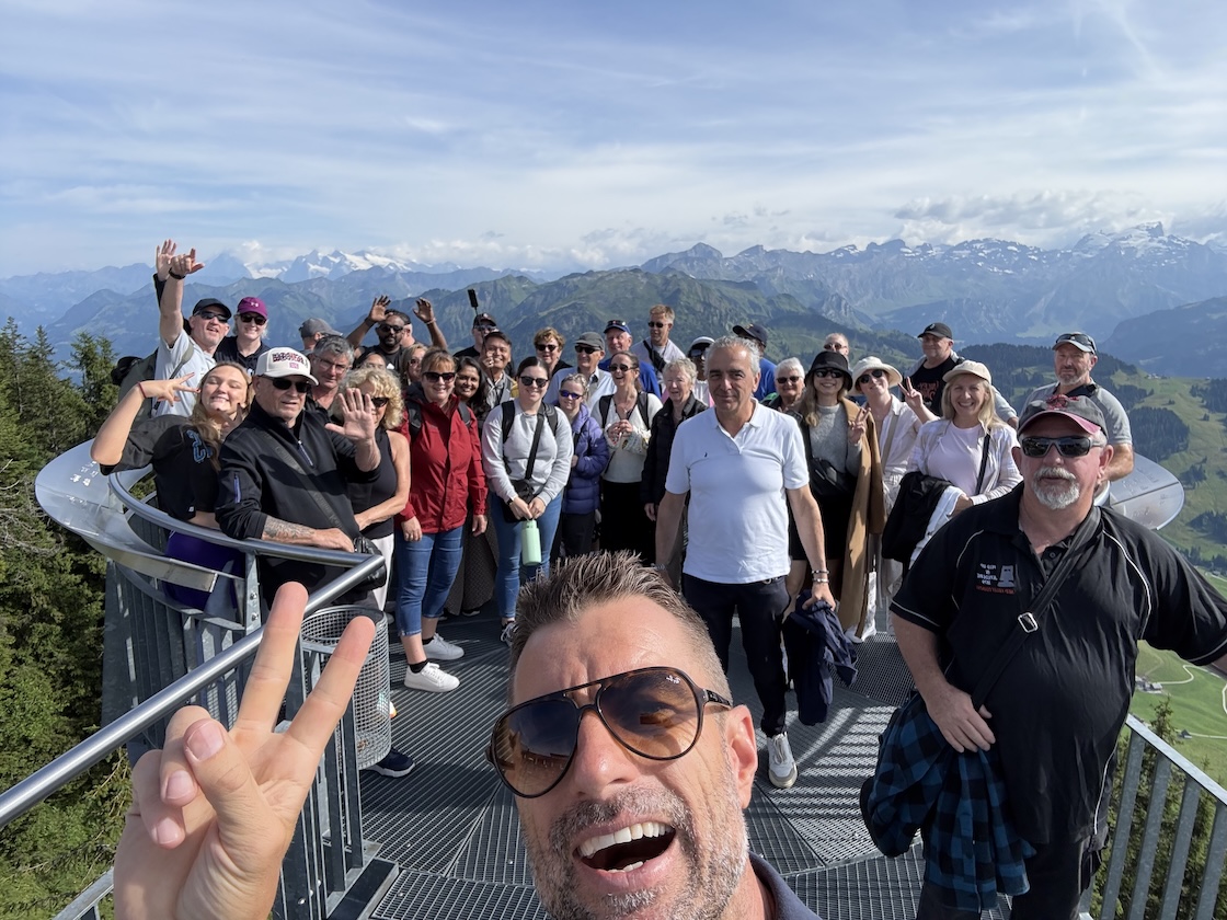 Group on Mount Stanserhorn